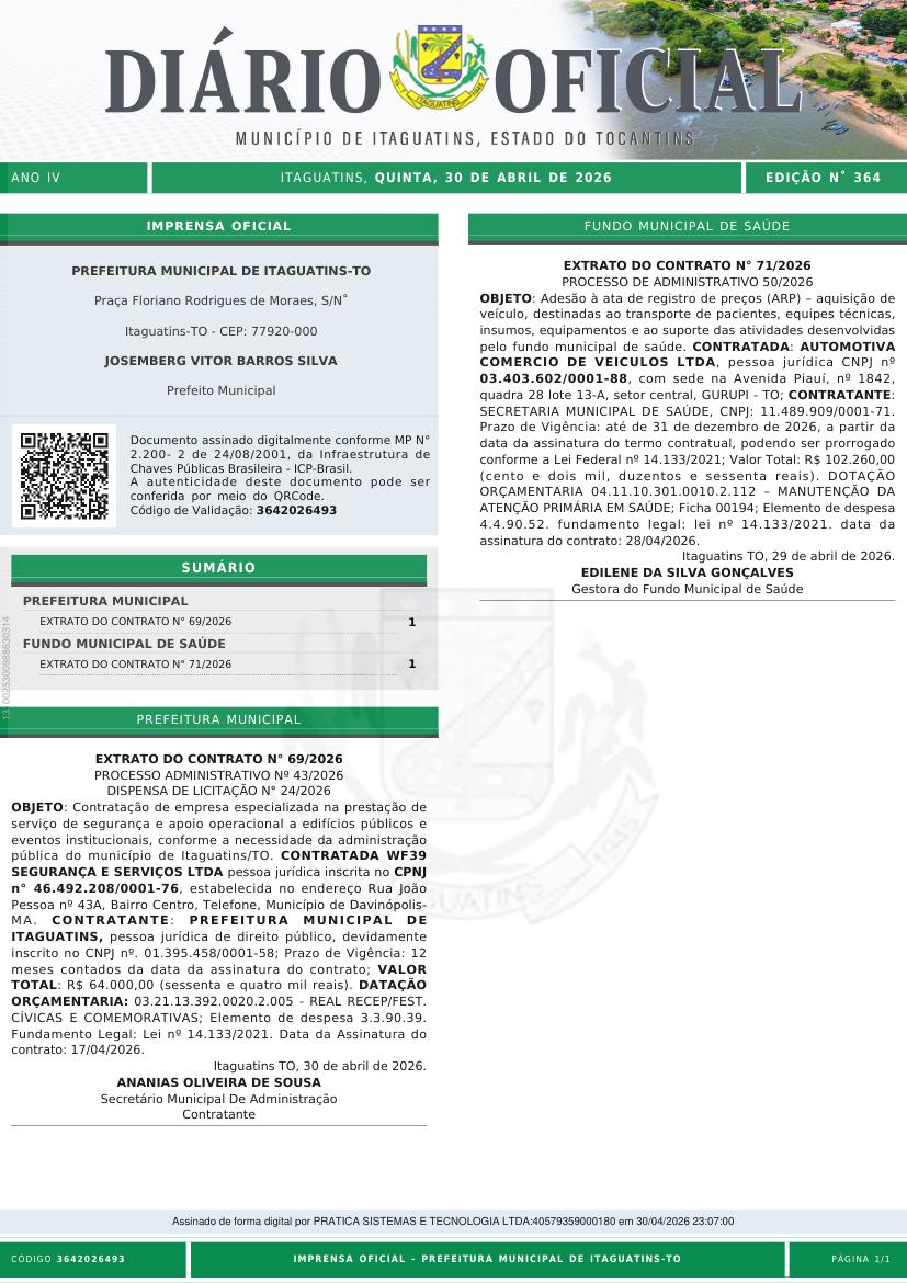 Capa da edição