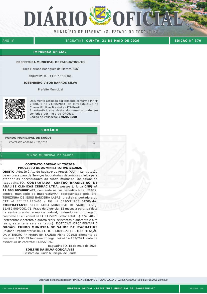 Capa da edição