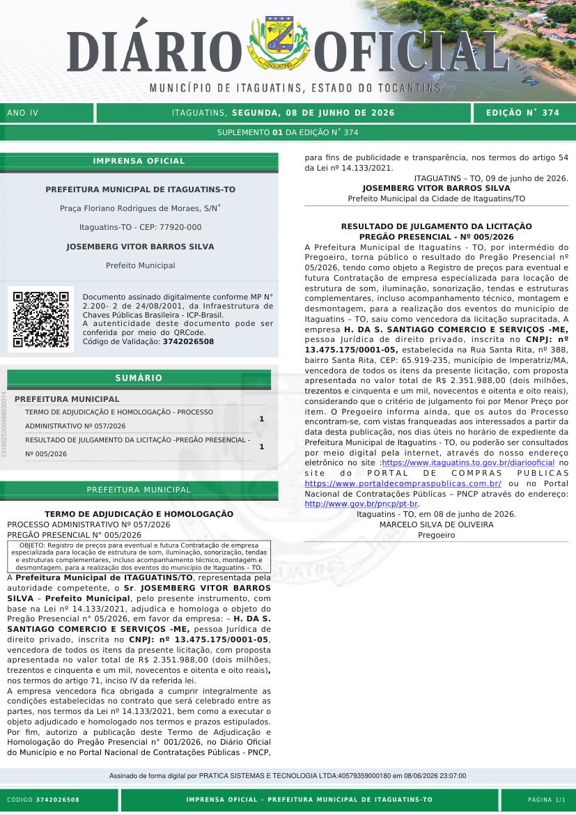 Capa da edição