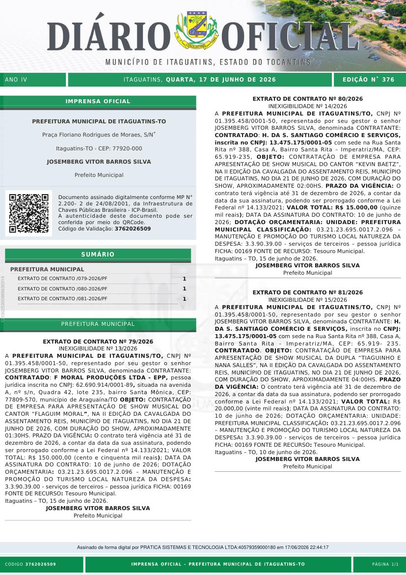 Capa da edição