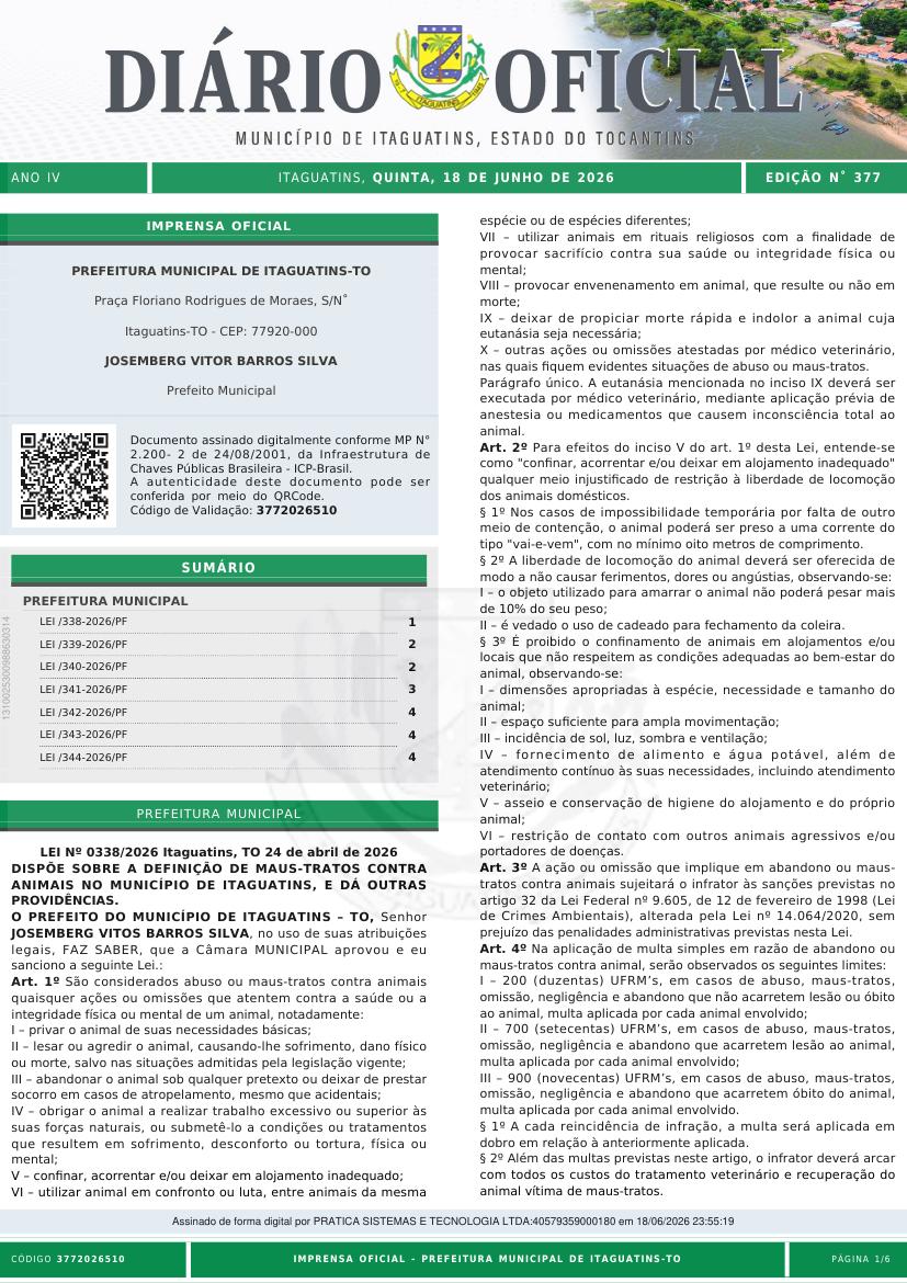 Capa da edição