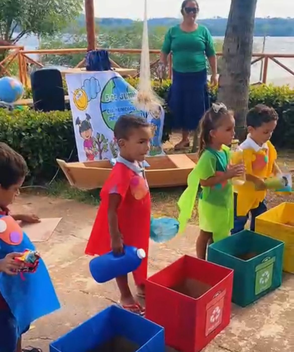 Semana do Meio Ambiente: alunos da Escola Jaime Nunes realizam culminância de projeto ambiental em Itaguatins