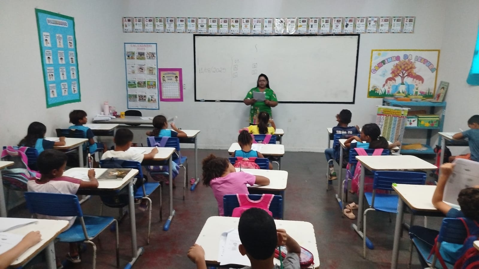 Estudantes de Itaguatins realizam avaliação do 2⁰ ciclo SAETO no Dia do Estudante