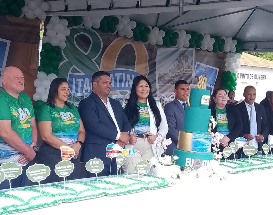 Prefeito Vitor da Reis participa das festividades oficial pelos 80 anos de Itaguatins