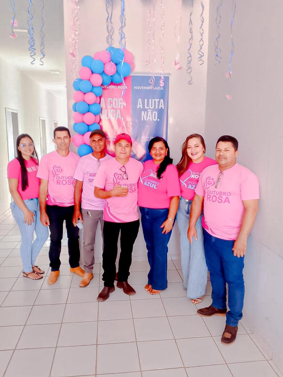 Ação especial do Outubro Rosa é realizada na UBS do P.A. Reis em Itaguatins