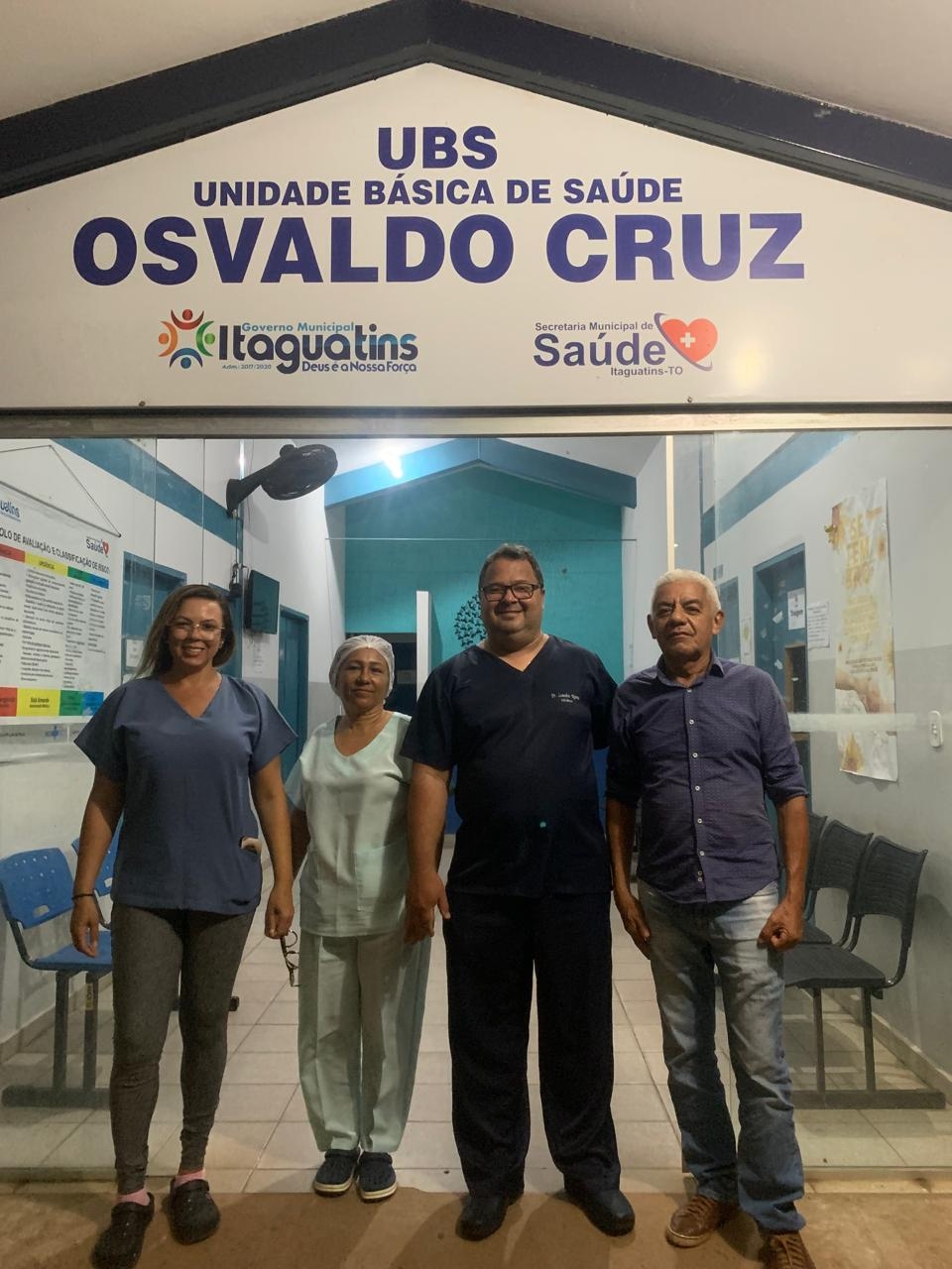 UBS Osvaldo Cruz passa a oferecer atendimento médico noturno em Itaguatins